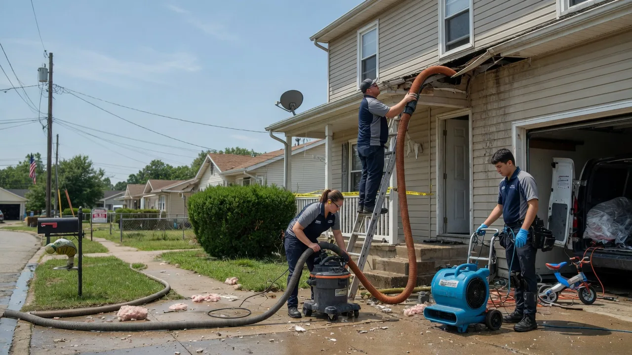 Water Damage Restoration in Ashmore, IL near me